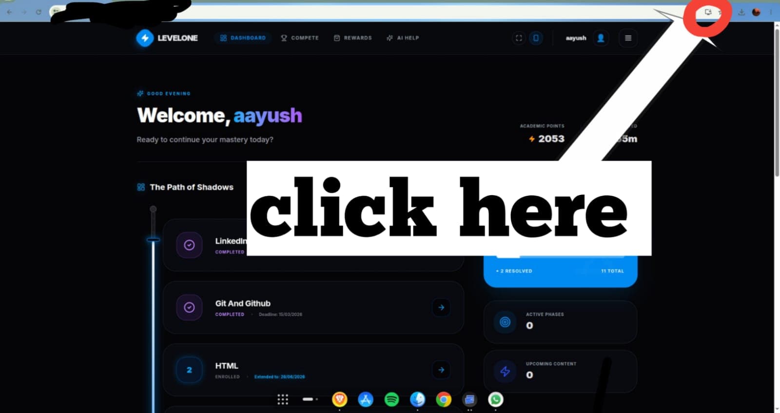URL Bar Button